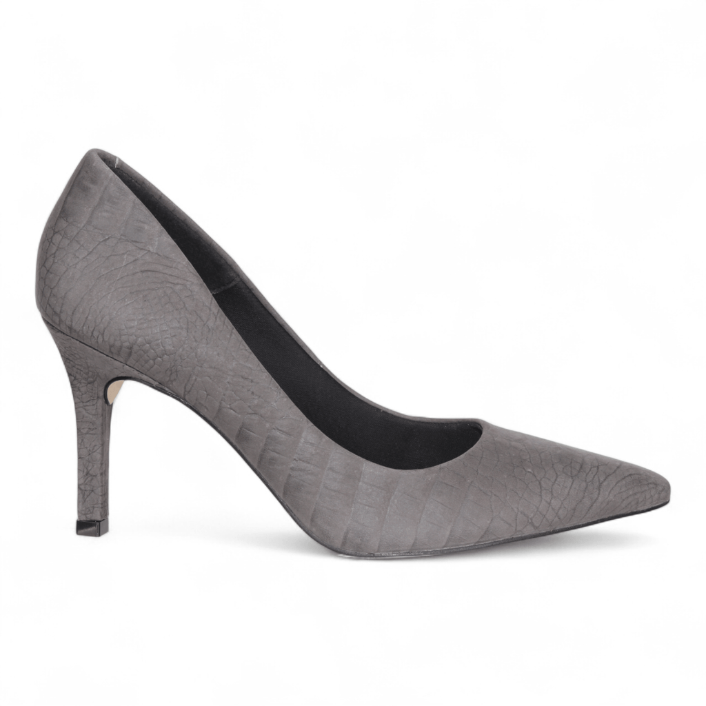 Bruno Menegatti Wren Embossed Pump Alligator - Granite