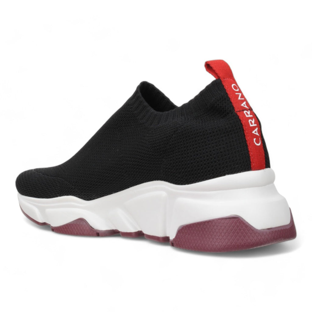 Carrano Aila Knit Sneaker - Black
