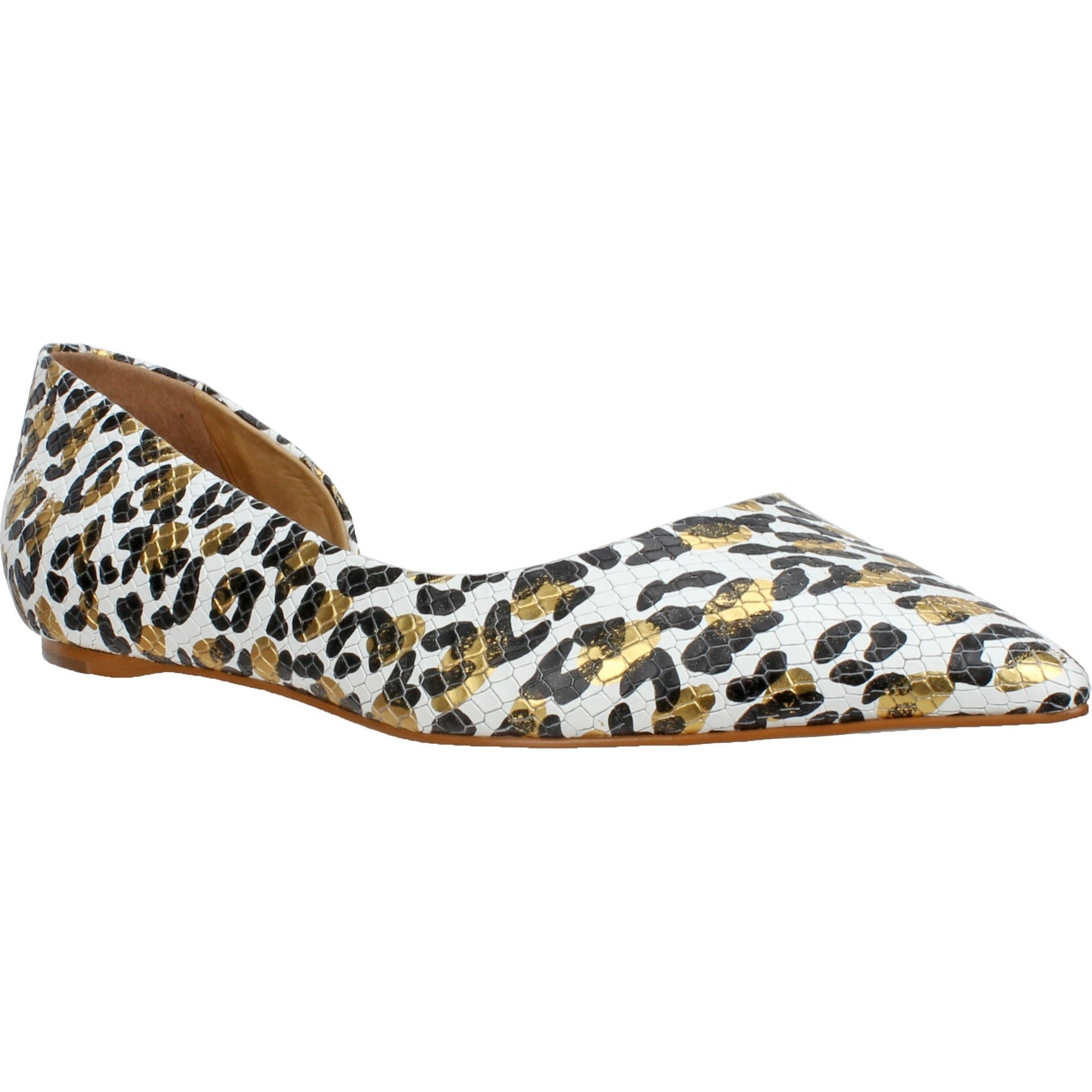 Carrano Amelia Leather Flat - Leopard