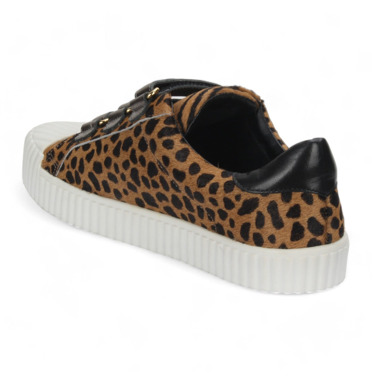 Carrano Calf Hair Cheetah Sneakers