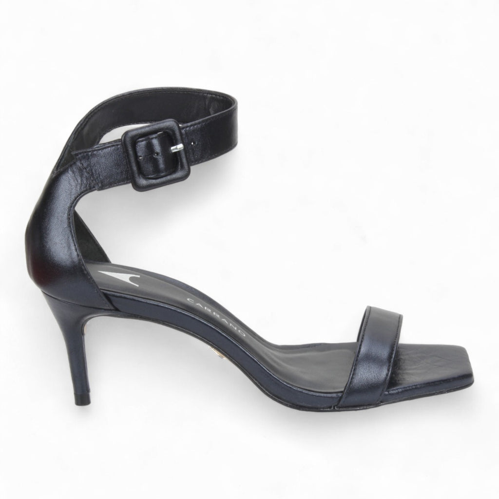Carrano Dress Sandal Leather - Metal Black