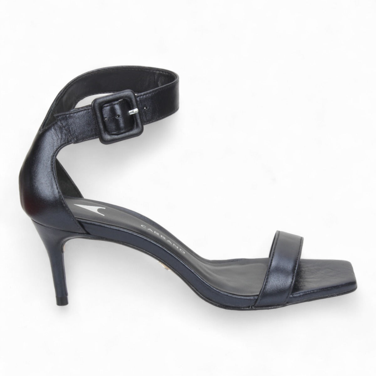 Carrano Dress Sandal Leather - Metal Black