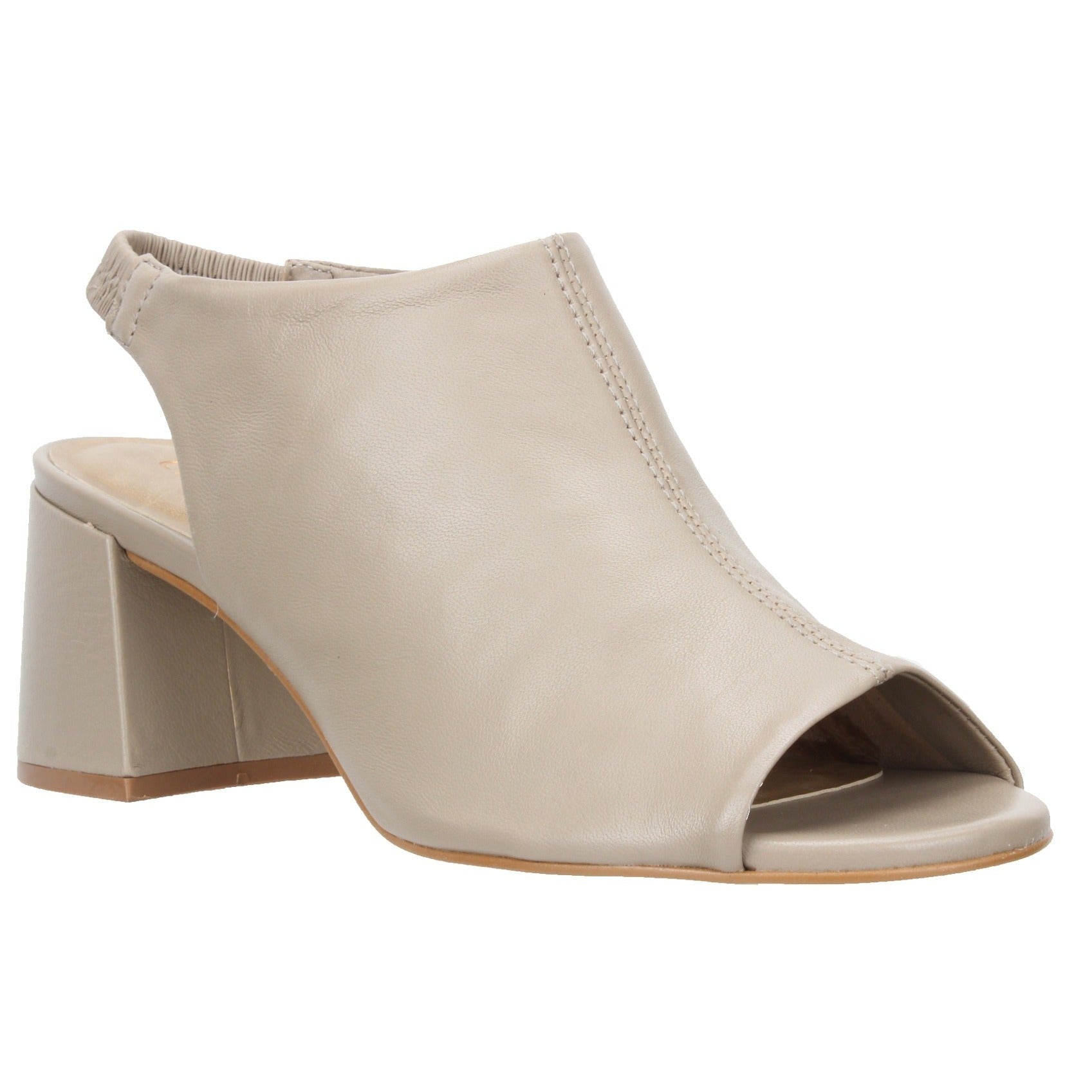 Carrano Kennedi Leather Sandal-Taupe