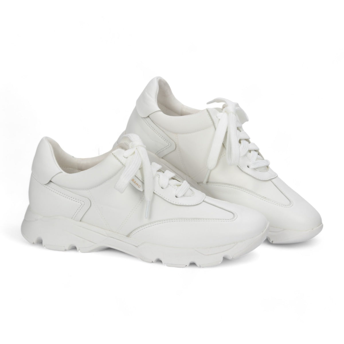 Carrano Leather Sneakers - White