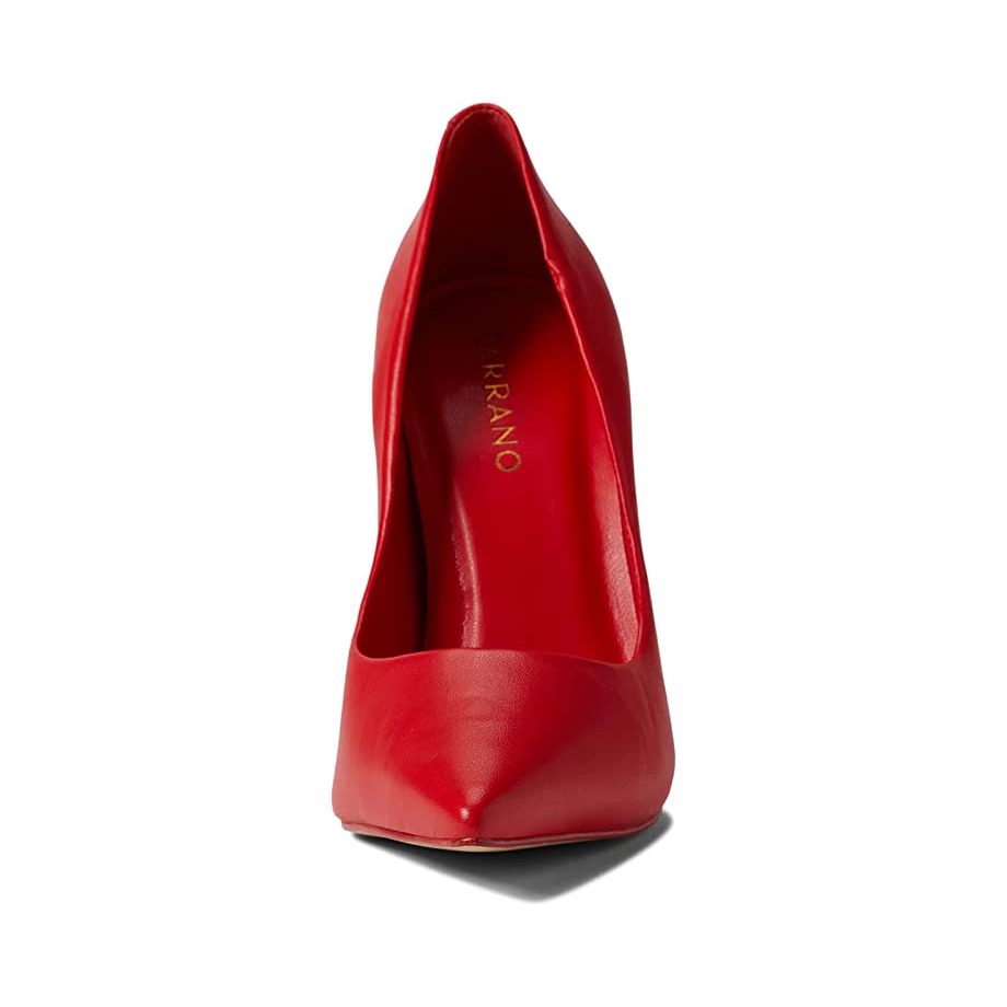 Carrano Loretta Leather Pump - Red