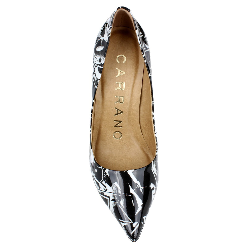 Carrano Loretta Pump - Graffiti Black