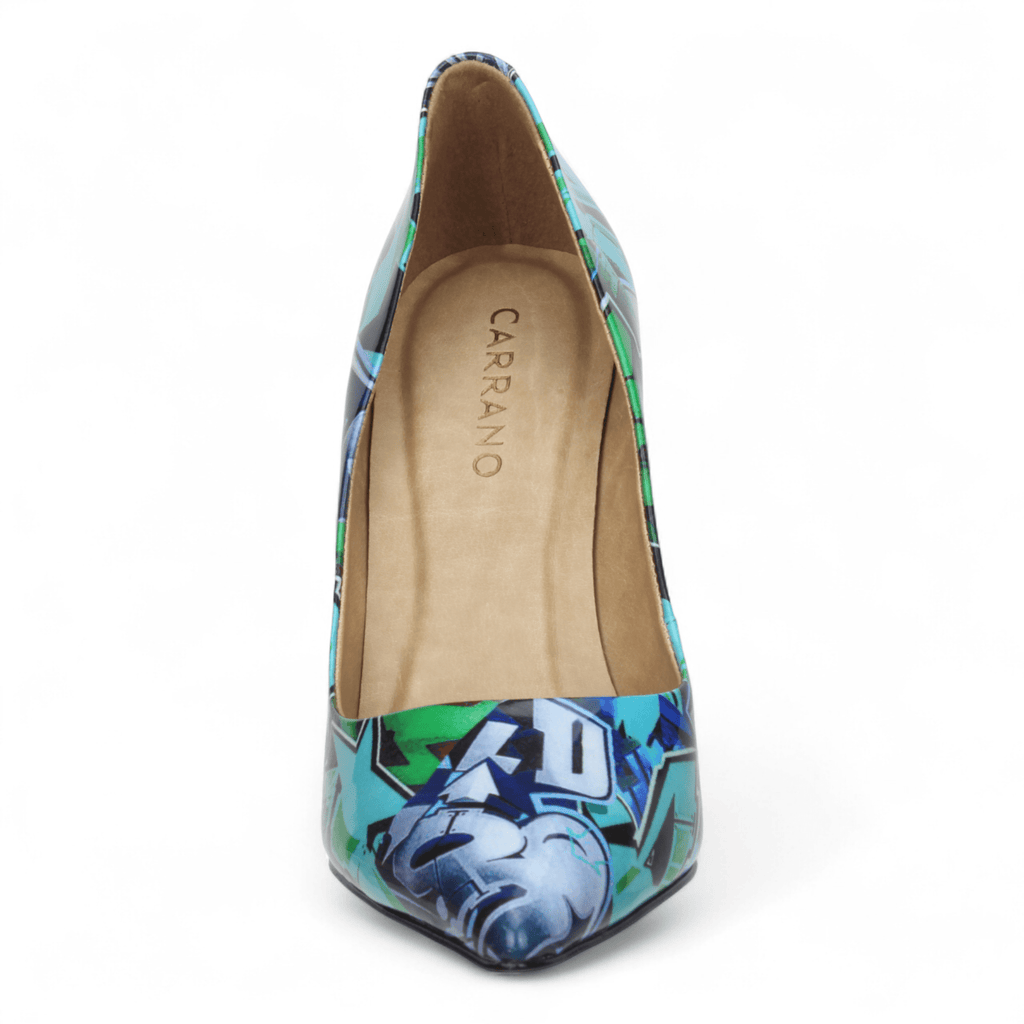 Carrano Loretta Pump - Graffiti Green