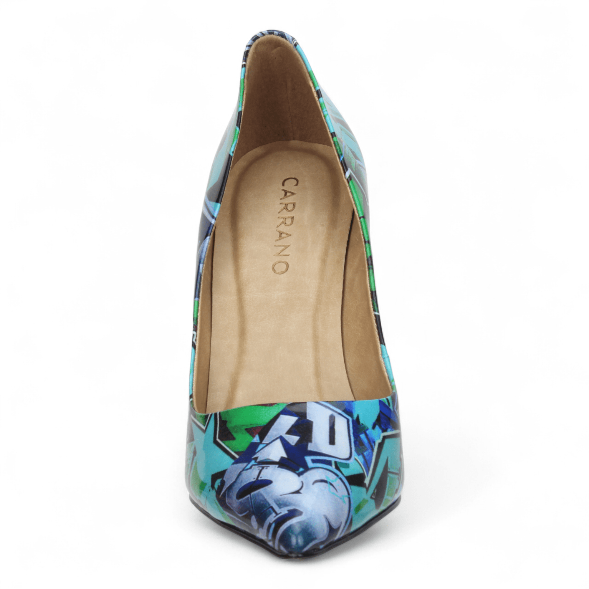 Carrano Loretta Pump - Graffiti Green