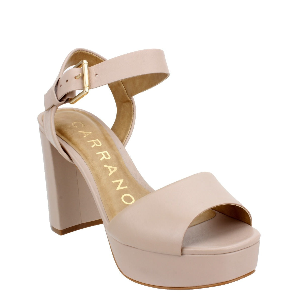 Carrano Maria Platform Sandal - Nude