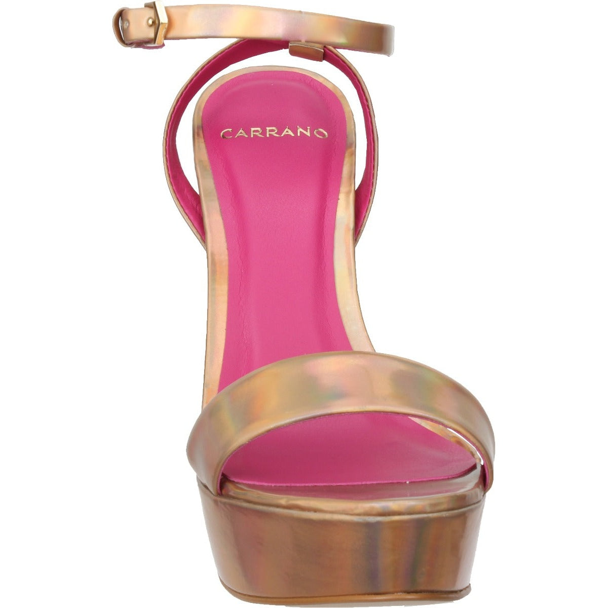 Carrano Nancy High Heel Dress Platform Sandal-Gold