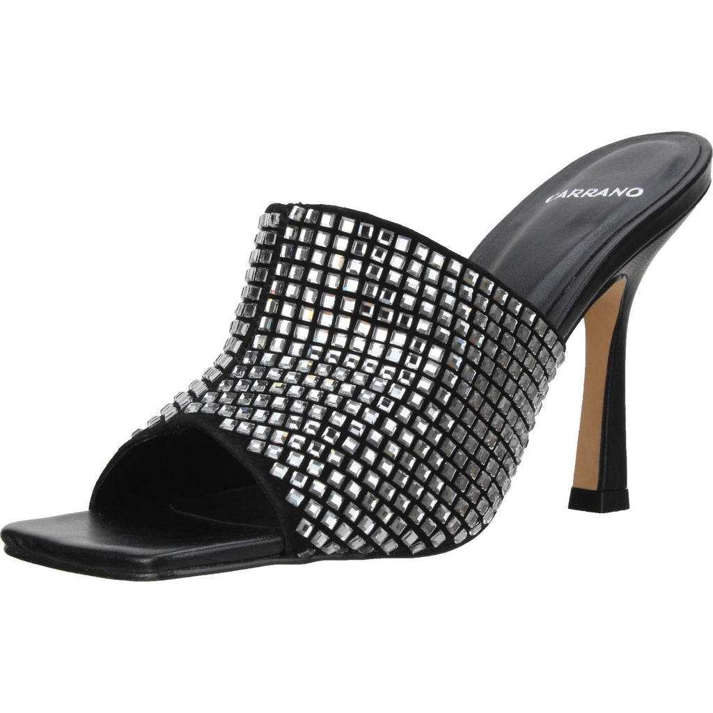 Carrano Perla Leather Sandal - Black