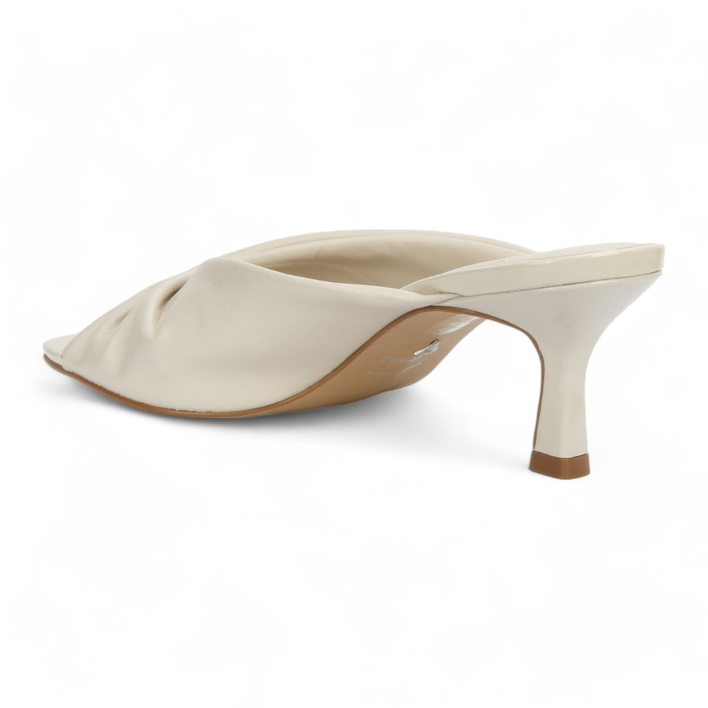 Carrano Sage Slide Leather/Patent Sandal - Lait