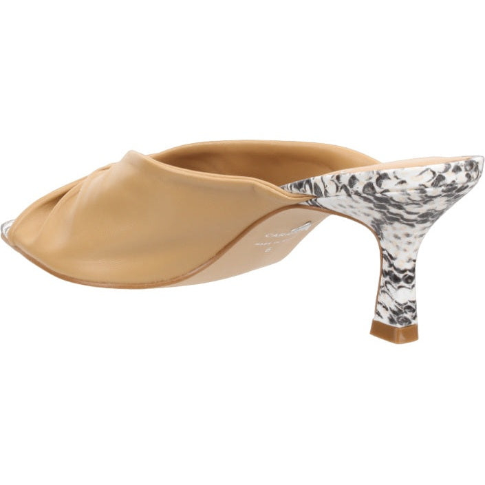 Carrano Sage Slide Leather Sandal-Viper Croissant