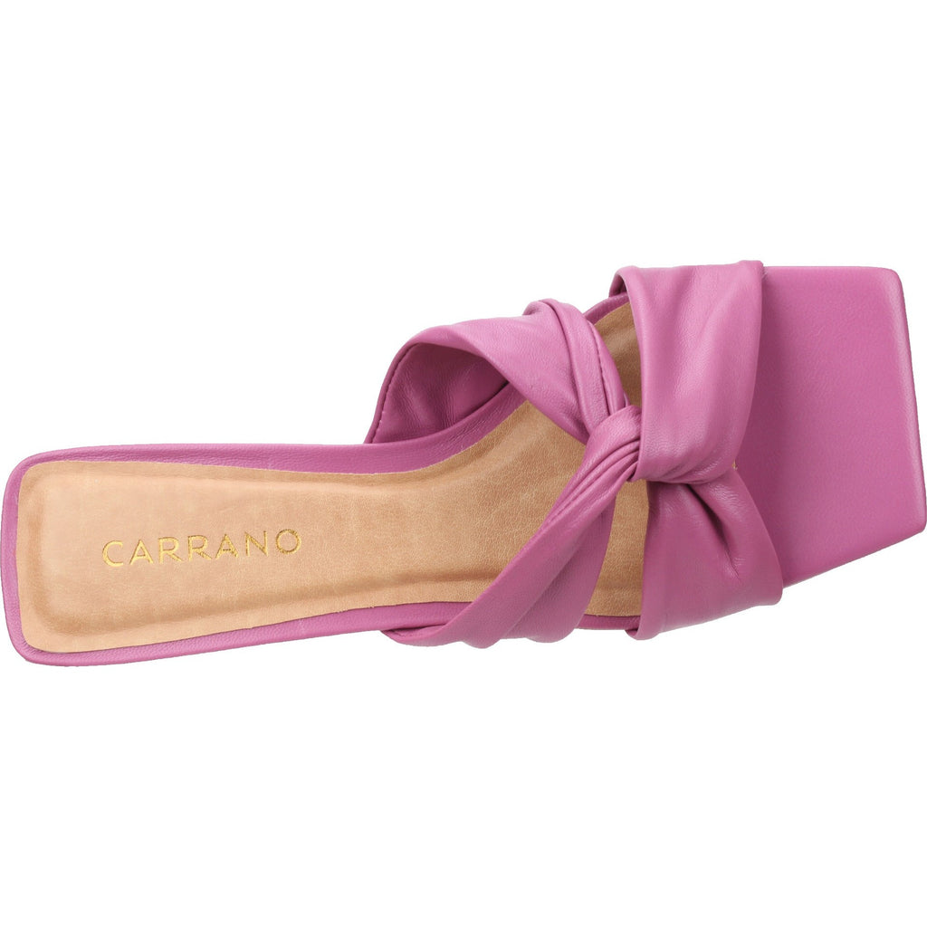 Carrano Serenity Leather Slide Sandal - Amora