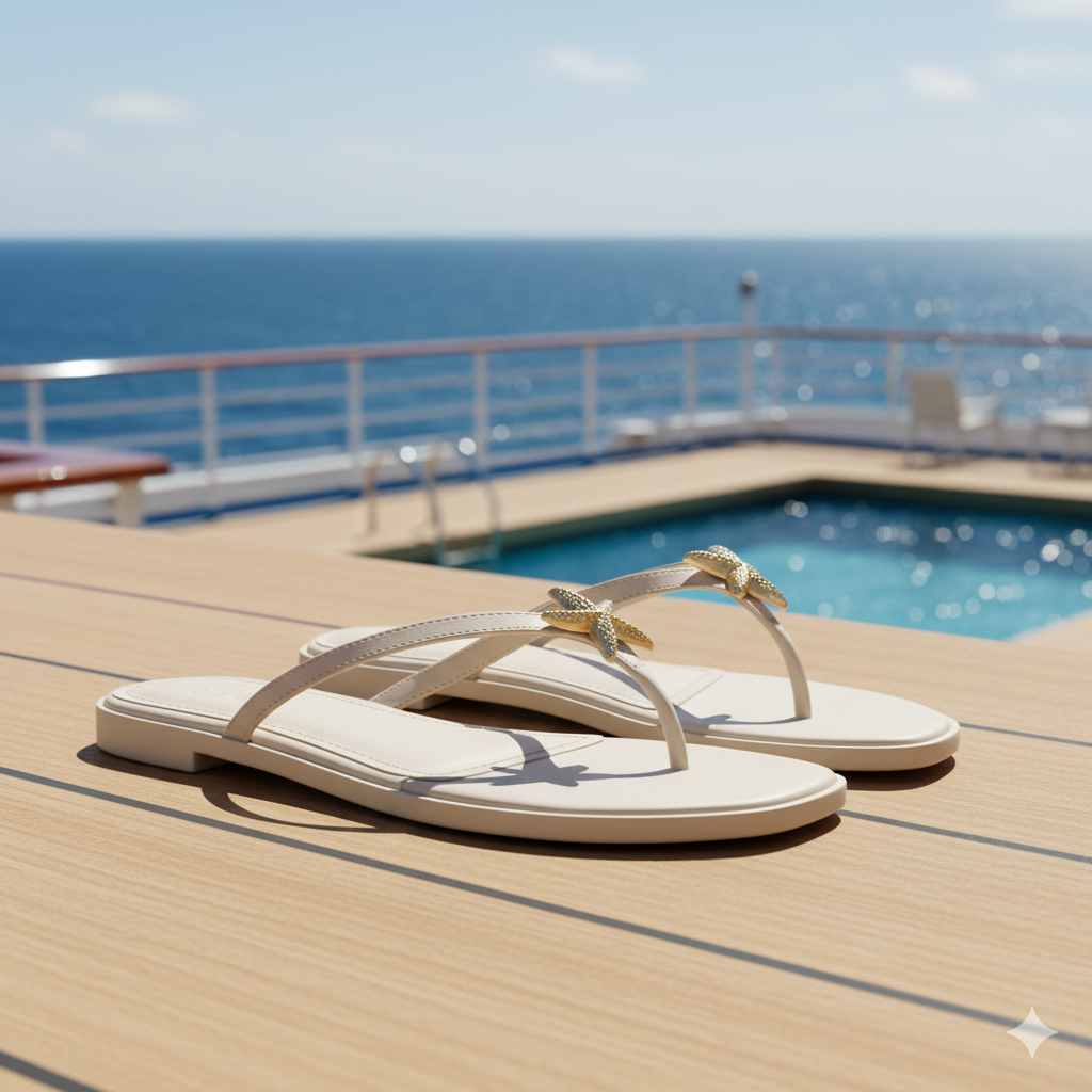 Love Rio Sandy Thong Flat Sandal - Nude