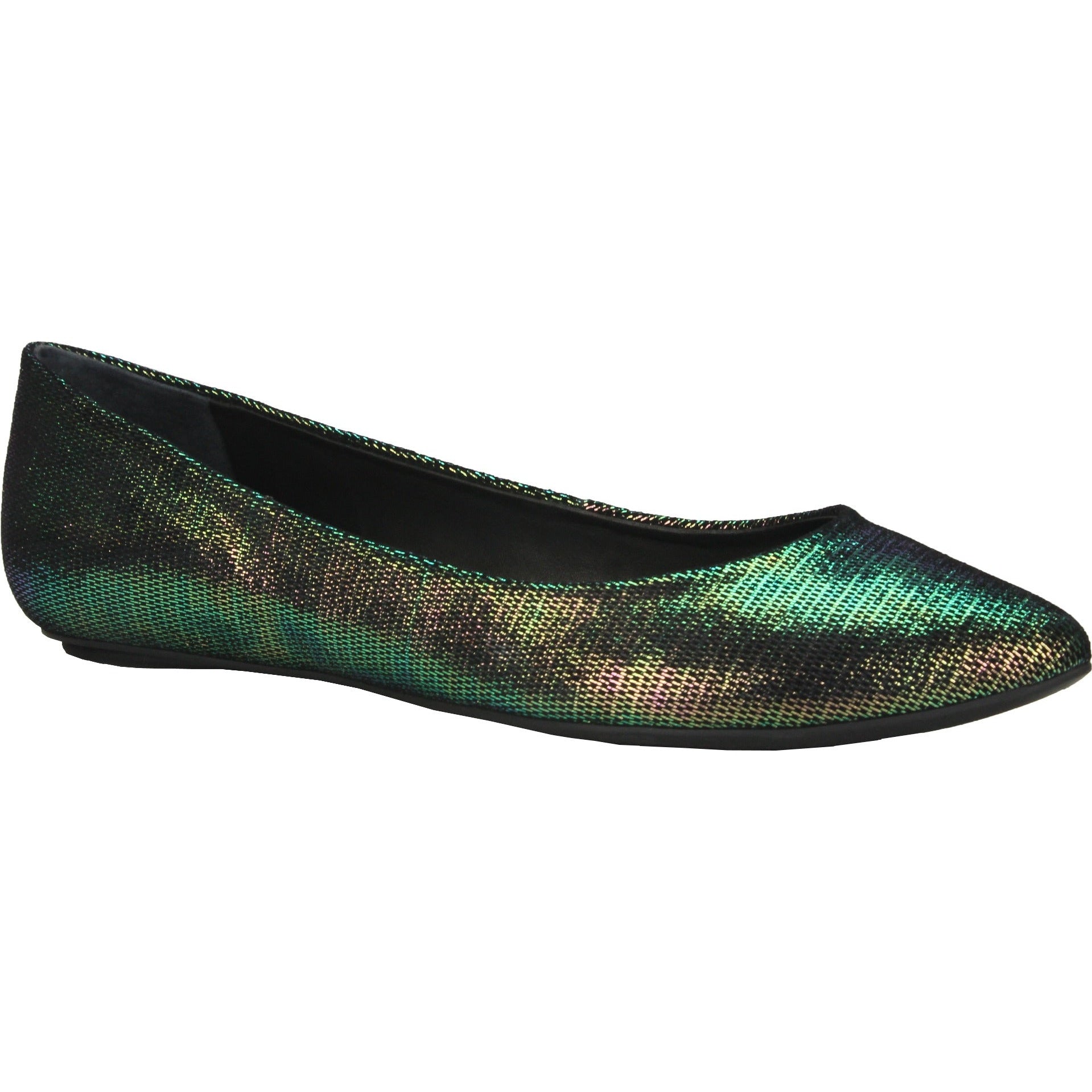 Klimini Leather Flats Metalic Holographic