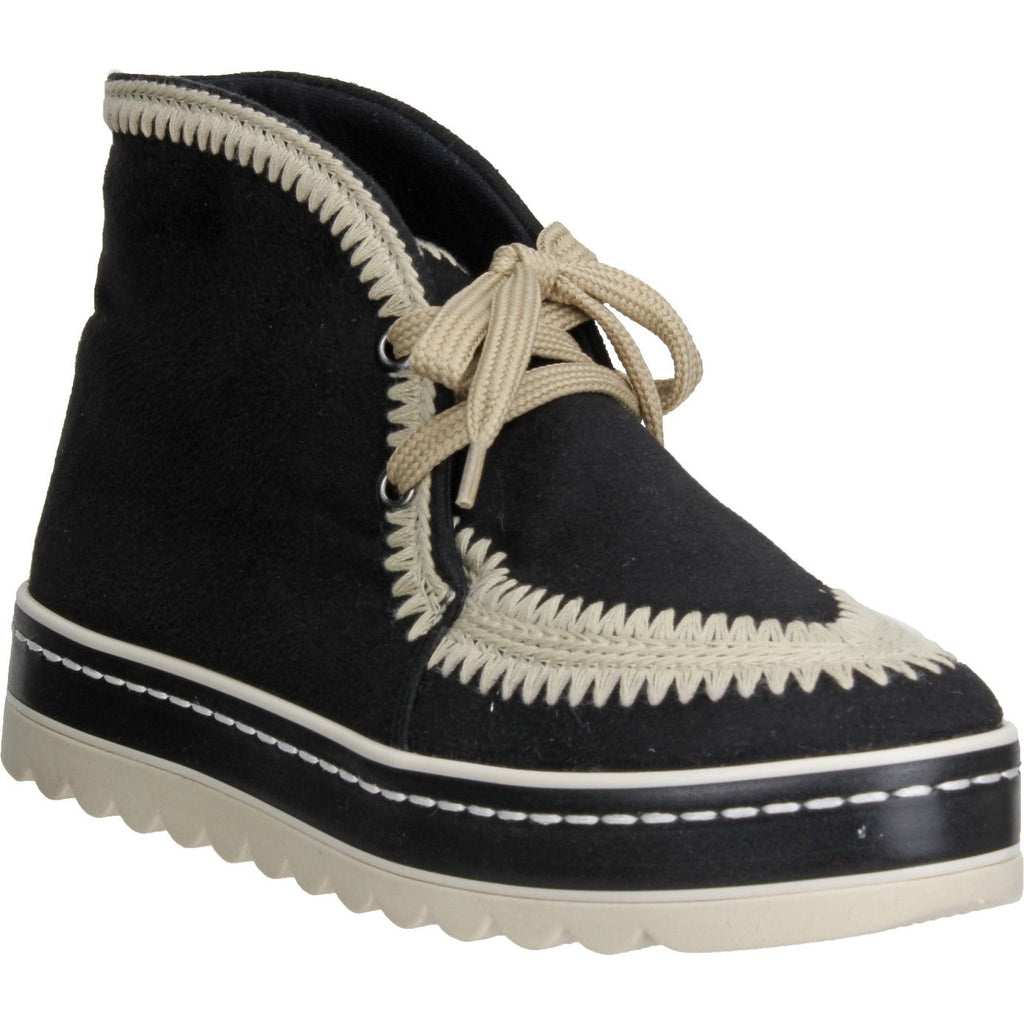 Love Rio Carrie Suede Bootie - Black