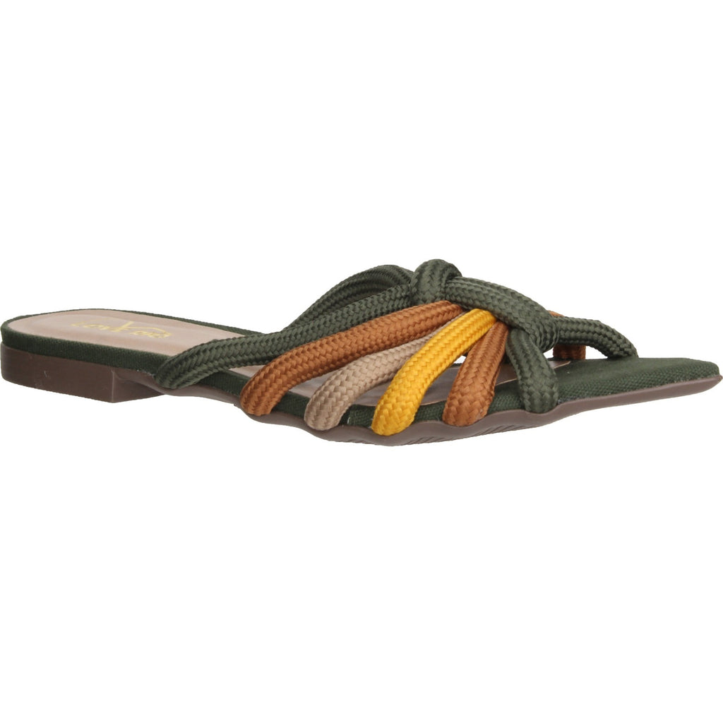 Love Rio Tracy Flat Sandal - Green