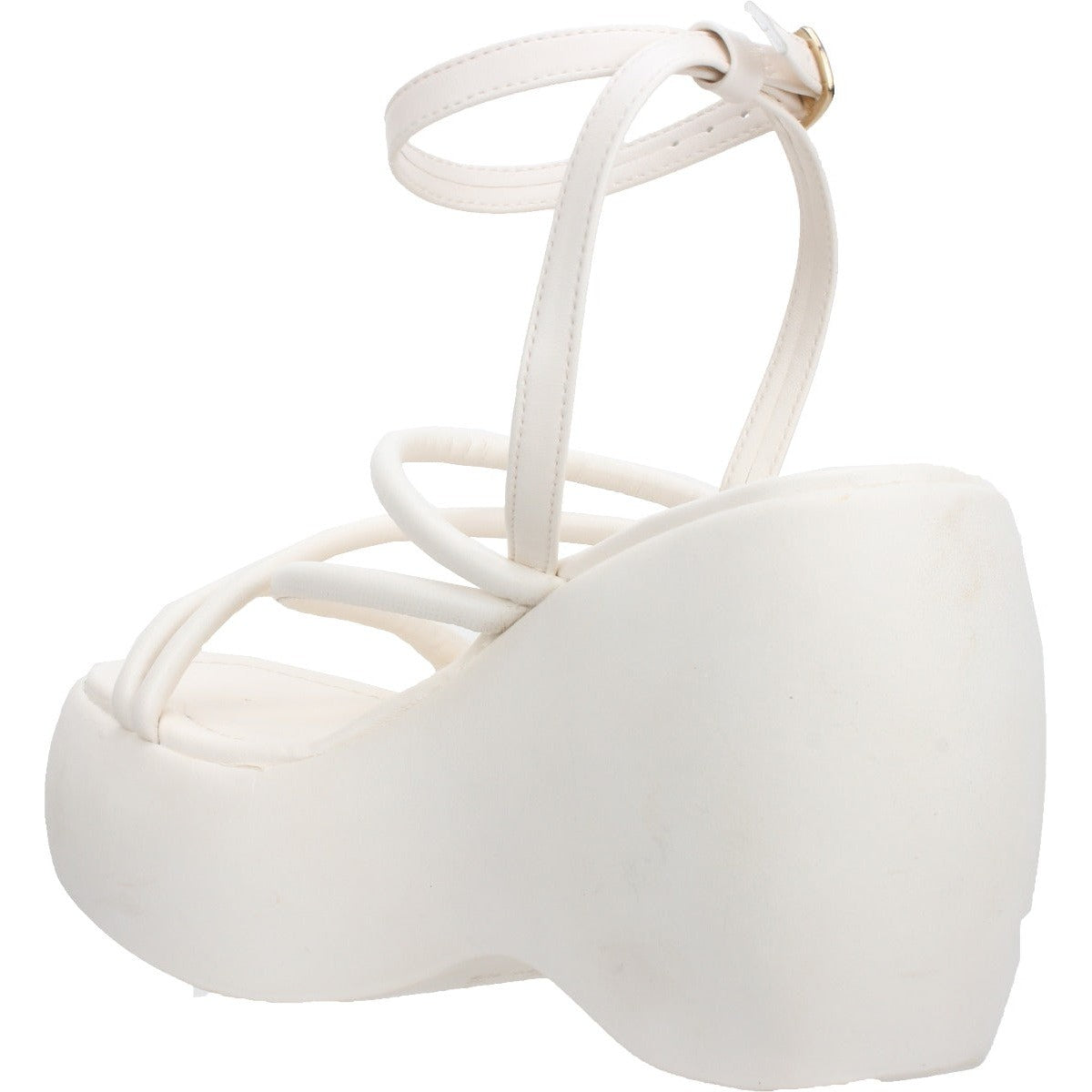 Offline Strappy Platform Sandal-Pearl