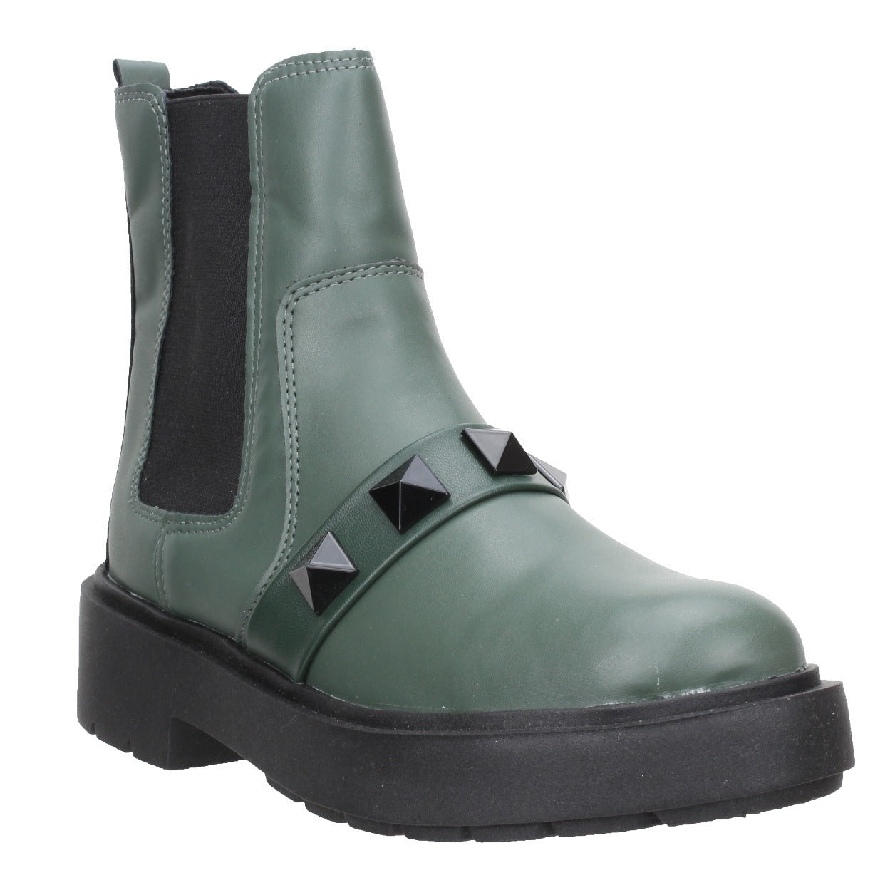 Offline Studded Bootie-Green Gray