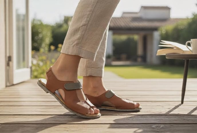 Bruno Menegatti Ipadma Sandal Leather - Caramel