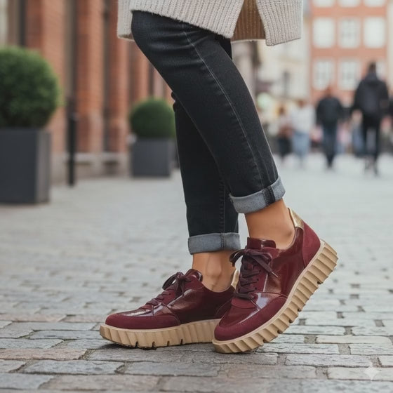 Bruno Menegatti Women's Piemonte Sneaker - Red