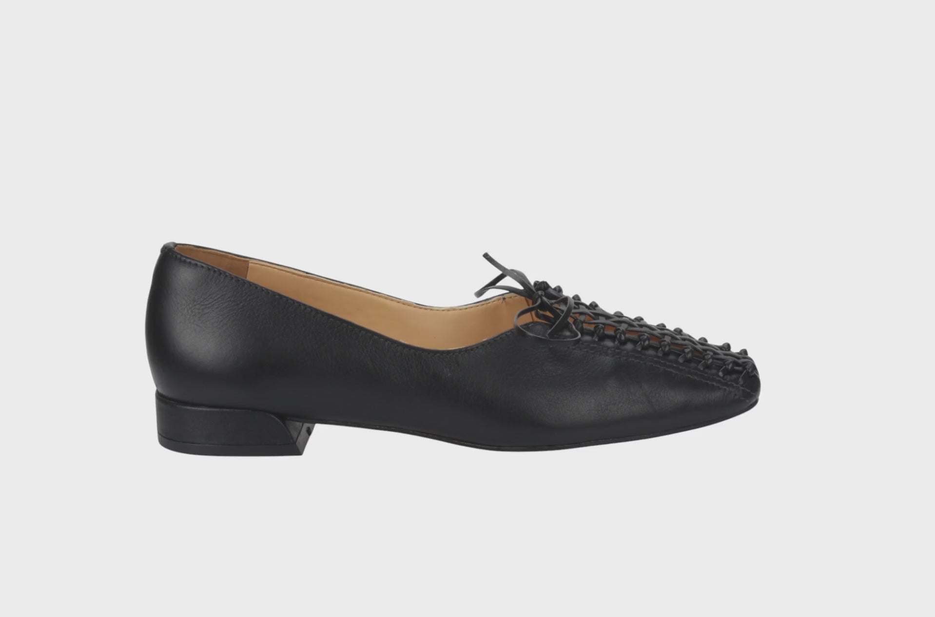 Bruno Menegatti Coraline Leather Loafers - Black