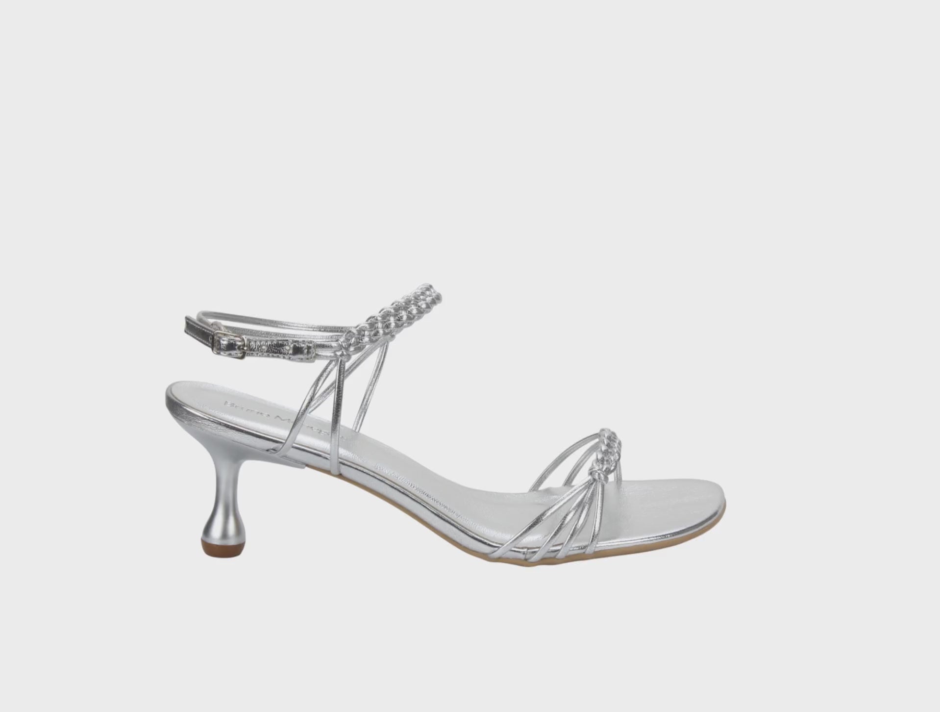 Bruno Menegatti Delia Dress Sandal - Silver