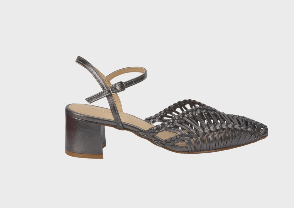 Bruno Menegatti Thrisha Dress Sandal Leather - Carbon