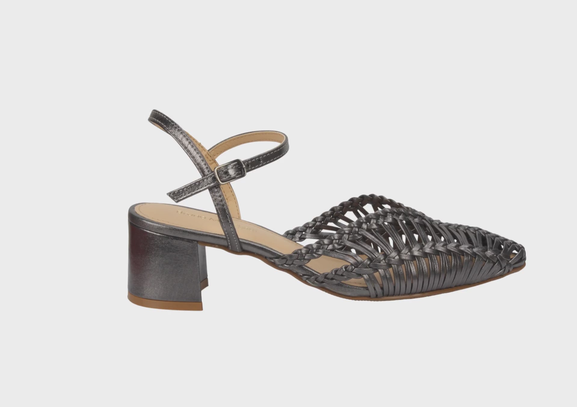 Bruno Menegatti Thrisha Dress Sandal Leather - Carbon
