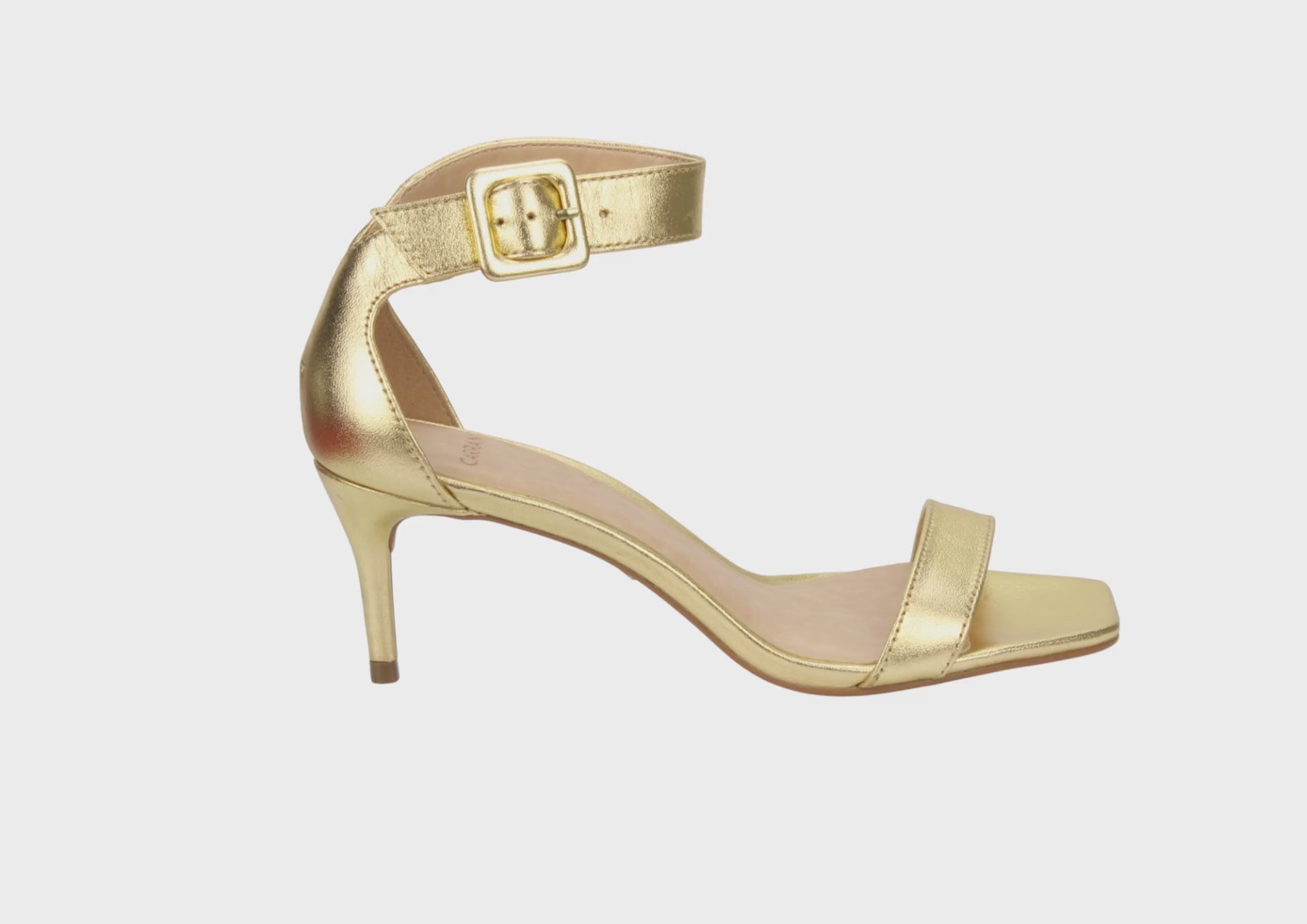 Carrano Dress Sandal Leather - Gold